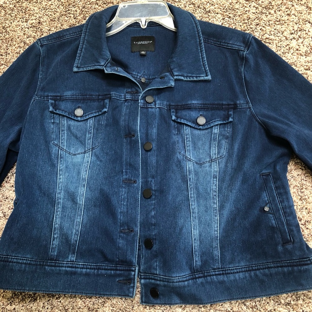 Liverpool Jeans Company Blue Classic Denim Jacket